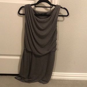 grey dress